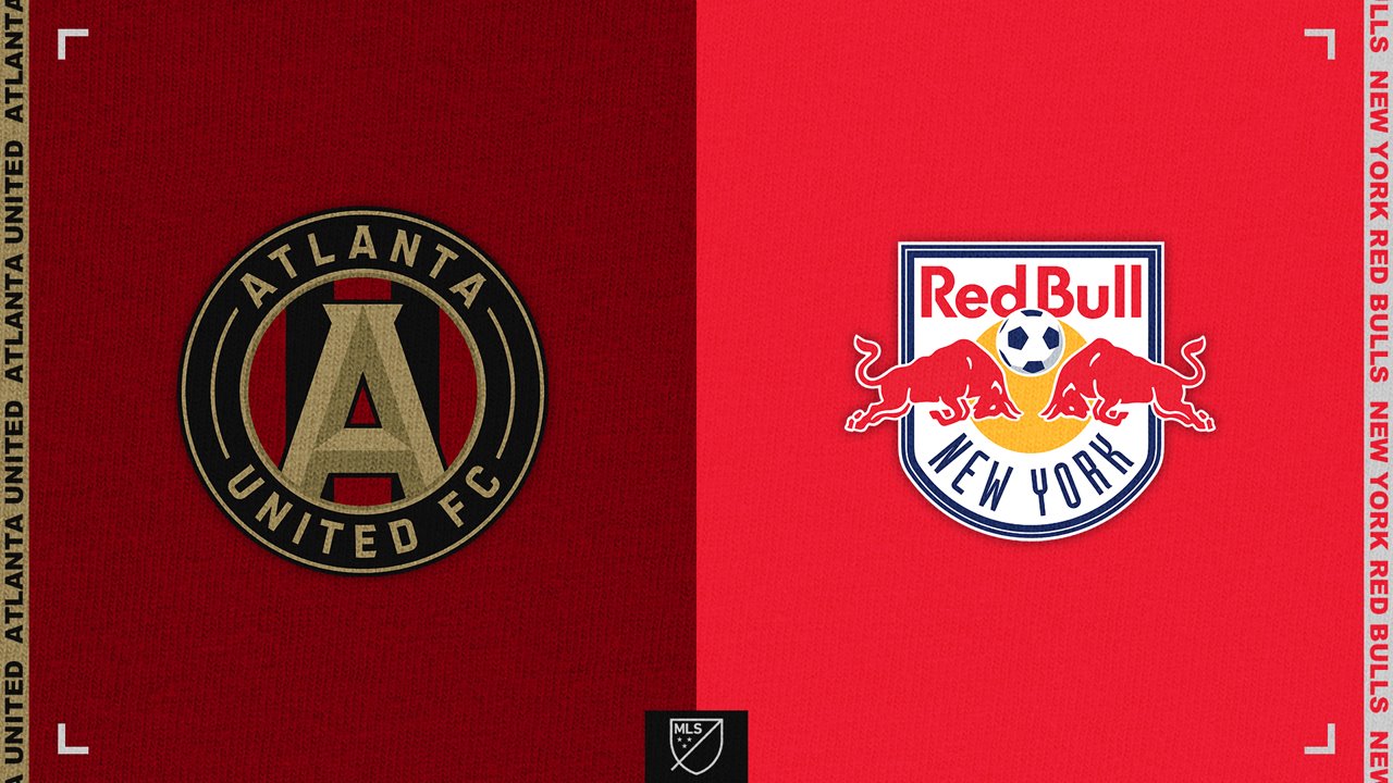 Atlanta United vs New York Red Bulls poster