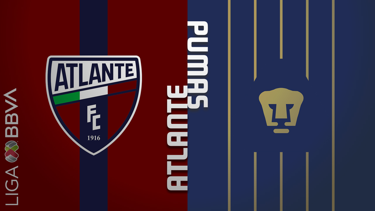 Atlante vs Pumas UNAM poster