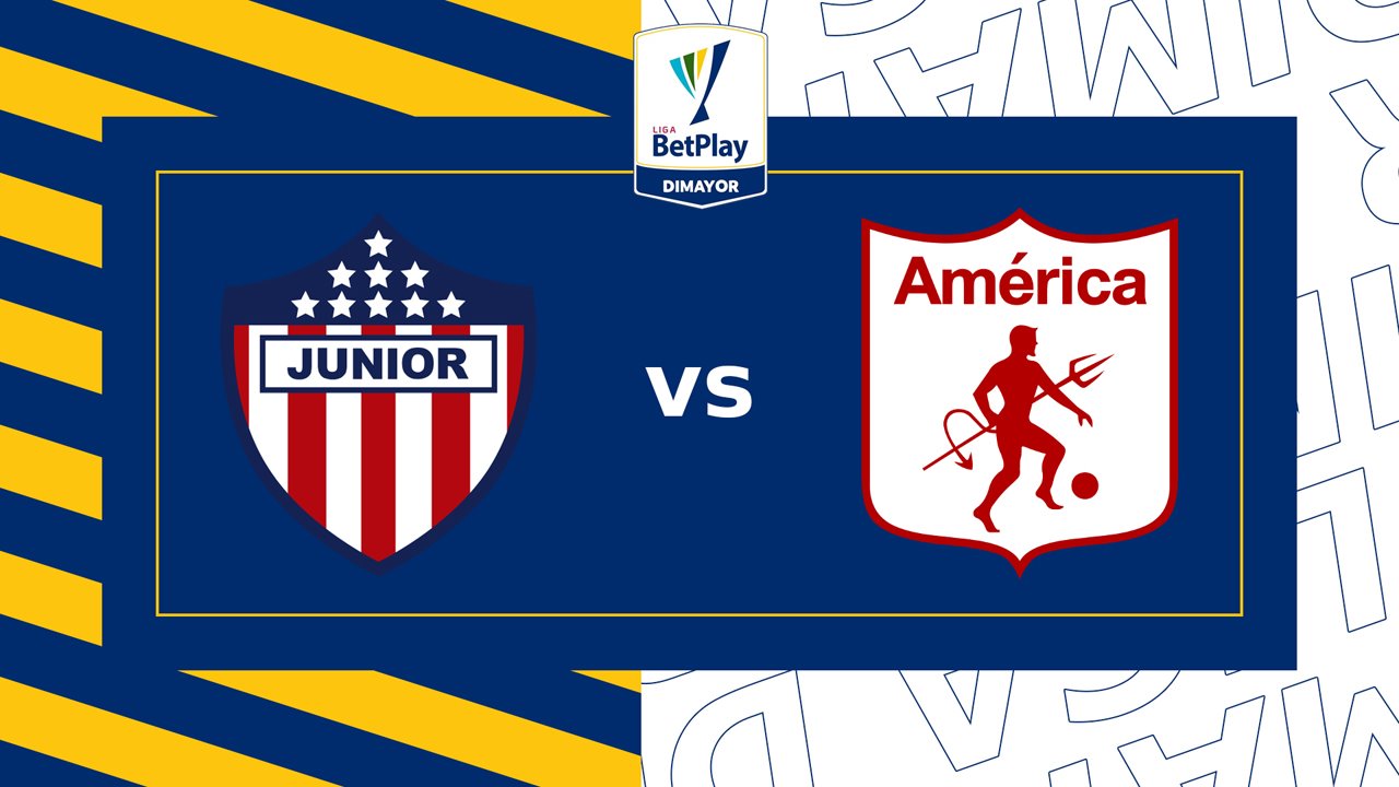Atlético Junior vs América de Cali poster
