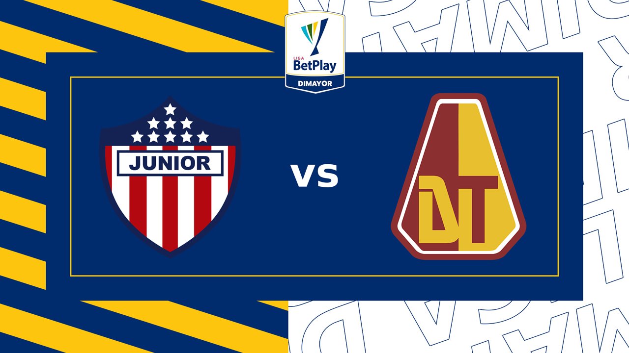 Atlético Junior vs Deportes Tolima poster
