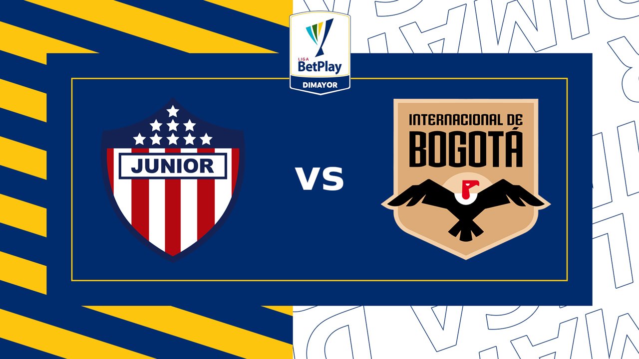 Atlético Junior vs Internacional de Bogotá poster