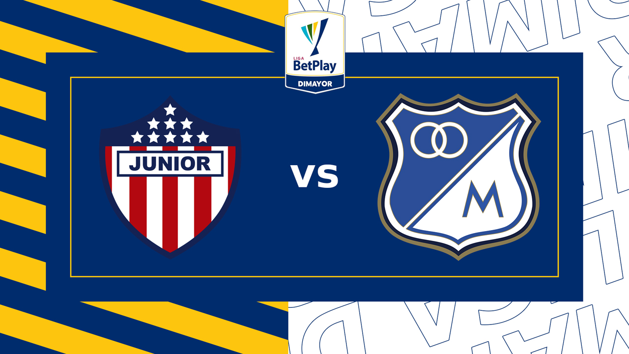Atlético Junior vs Millonarios poster