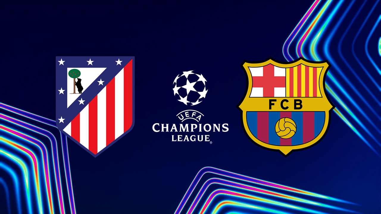 Atlético Madrid vs Barcelona poster