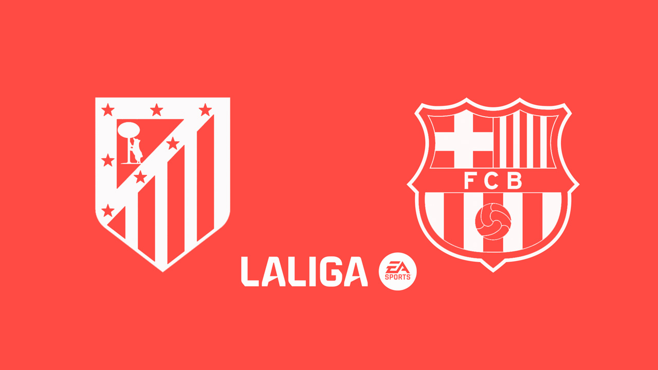 Atlético Madrid vs Barcelona poster