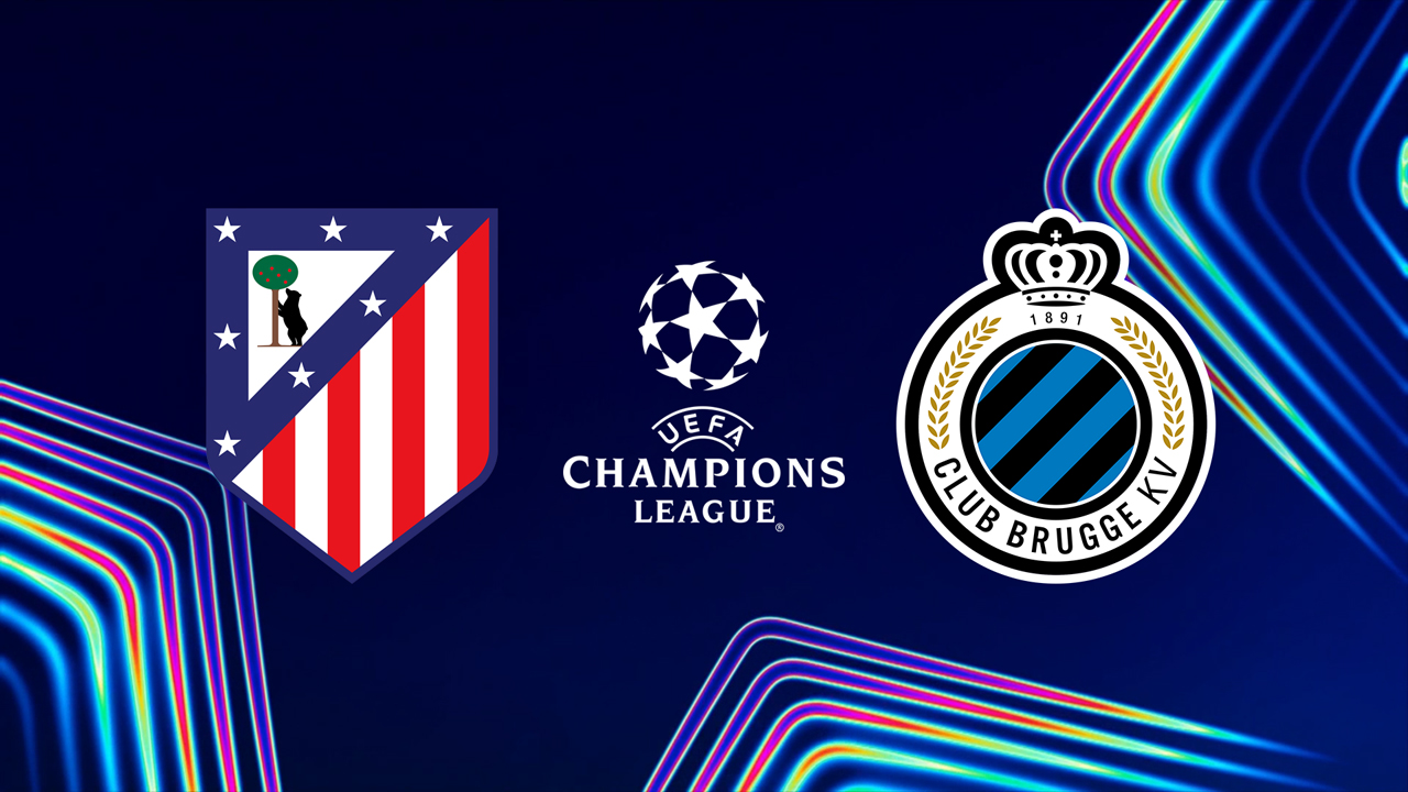 Atlético Madrid vs Club Brugge poster