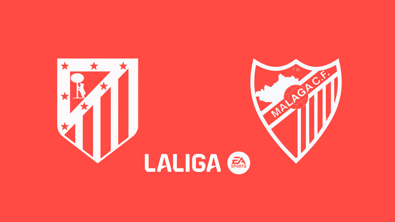 Atlético Madrid vs Málaga poster