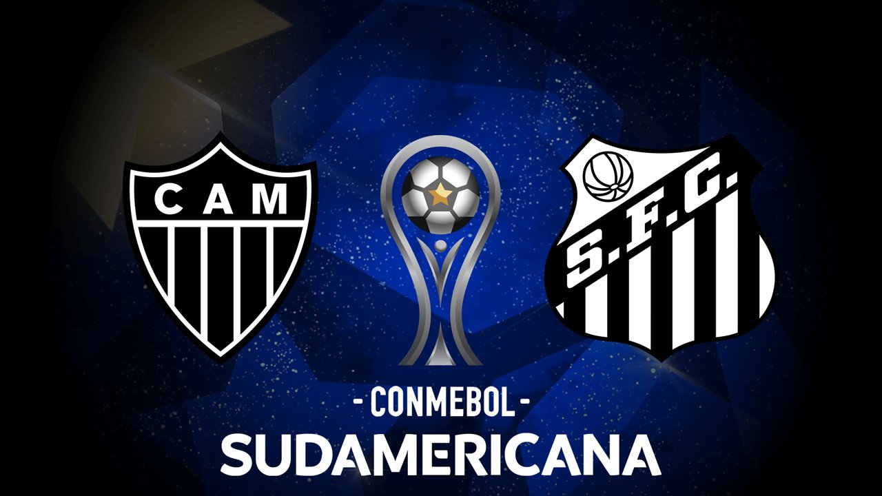 Atlético Mineiro vs Santos poster