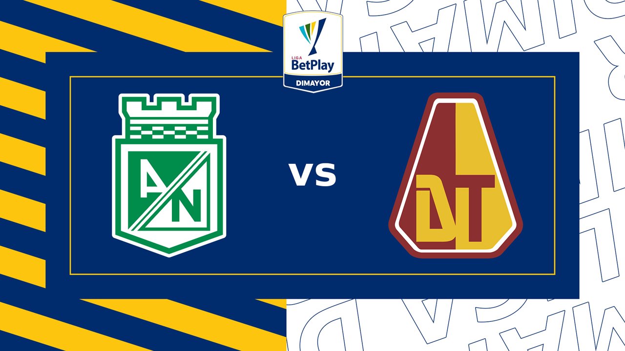 Atlético Nacional vs Deportes Tolima poster