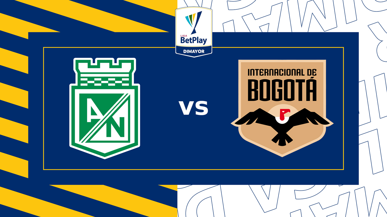Atlético Nacional vs Internacional de Bogotá poster