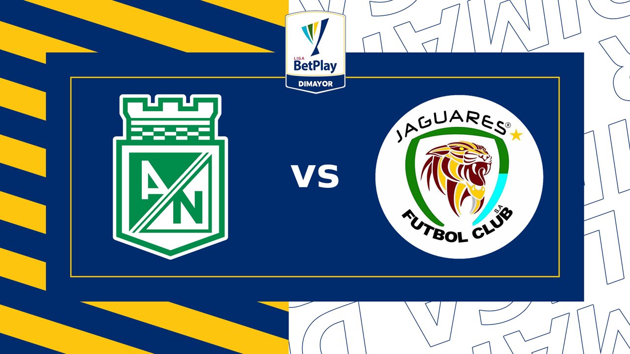 Atlético Nacional vs Jaguares de Córdoba poster