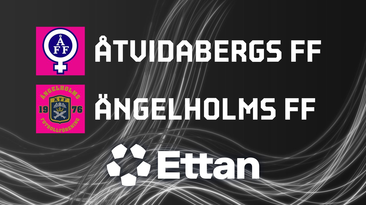 Åtvidaberg vs Ängelholm poster
