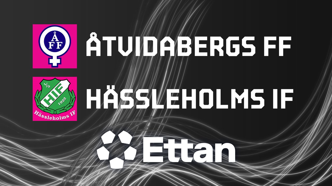 Åtvidaberg vs Hässleholm poster