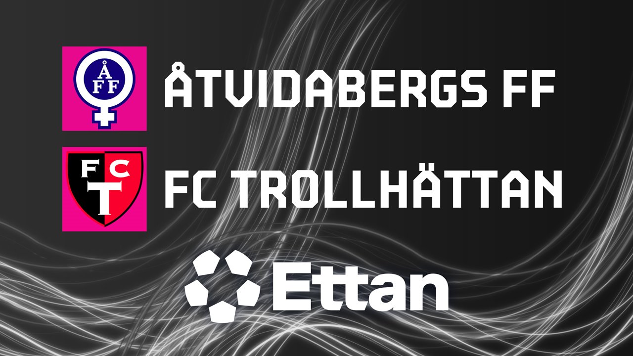 Åtvidaberg vs Trollhättan poster