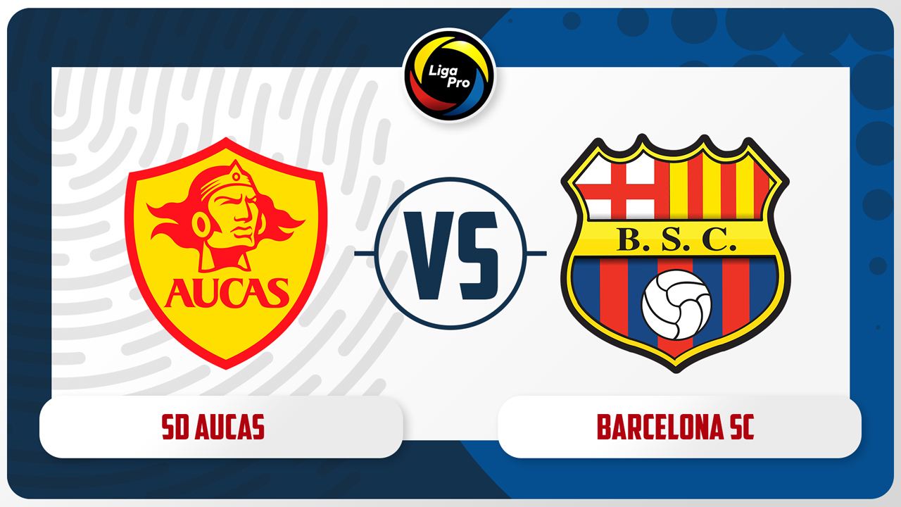 Aucas vs Barcelona SC poster