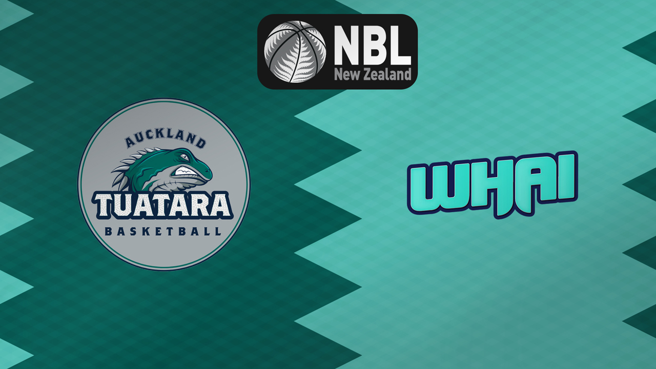 Auckland Tuatara vs Tauranga Whai poster