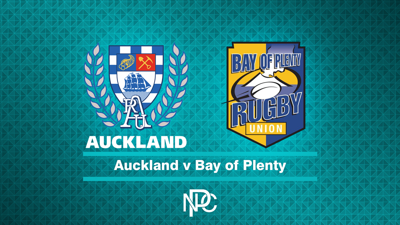 Auckland vs Bay of Plenty poster