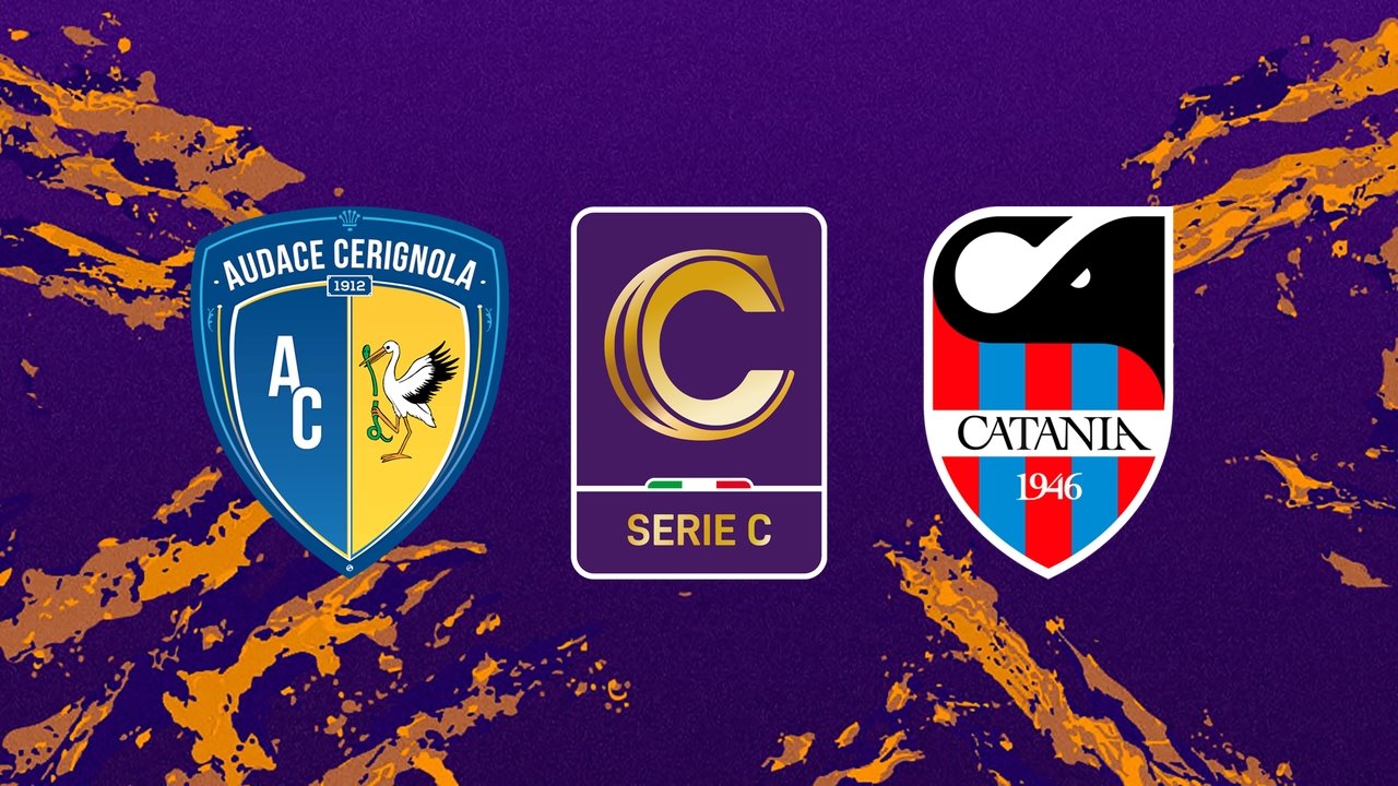 Audace Cerignola vs Catania poster