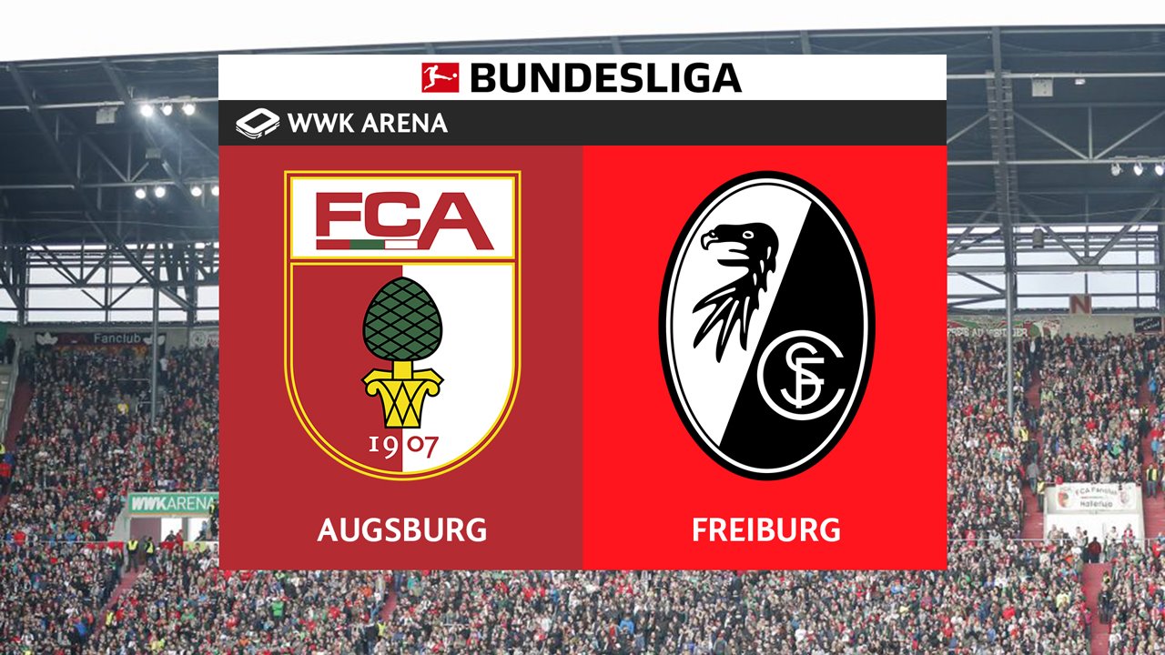 Augsburg vs Freiburg poster