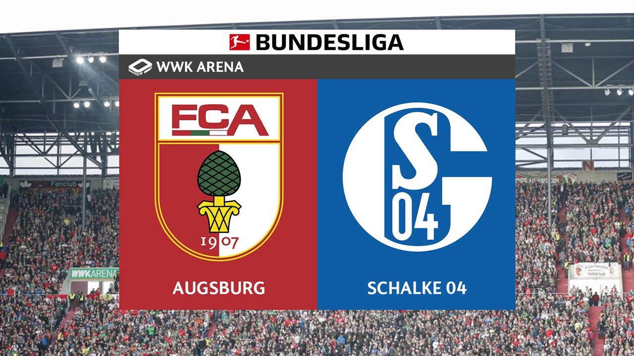 Augsburg vs Schalke 04 poster