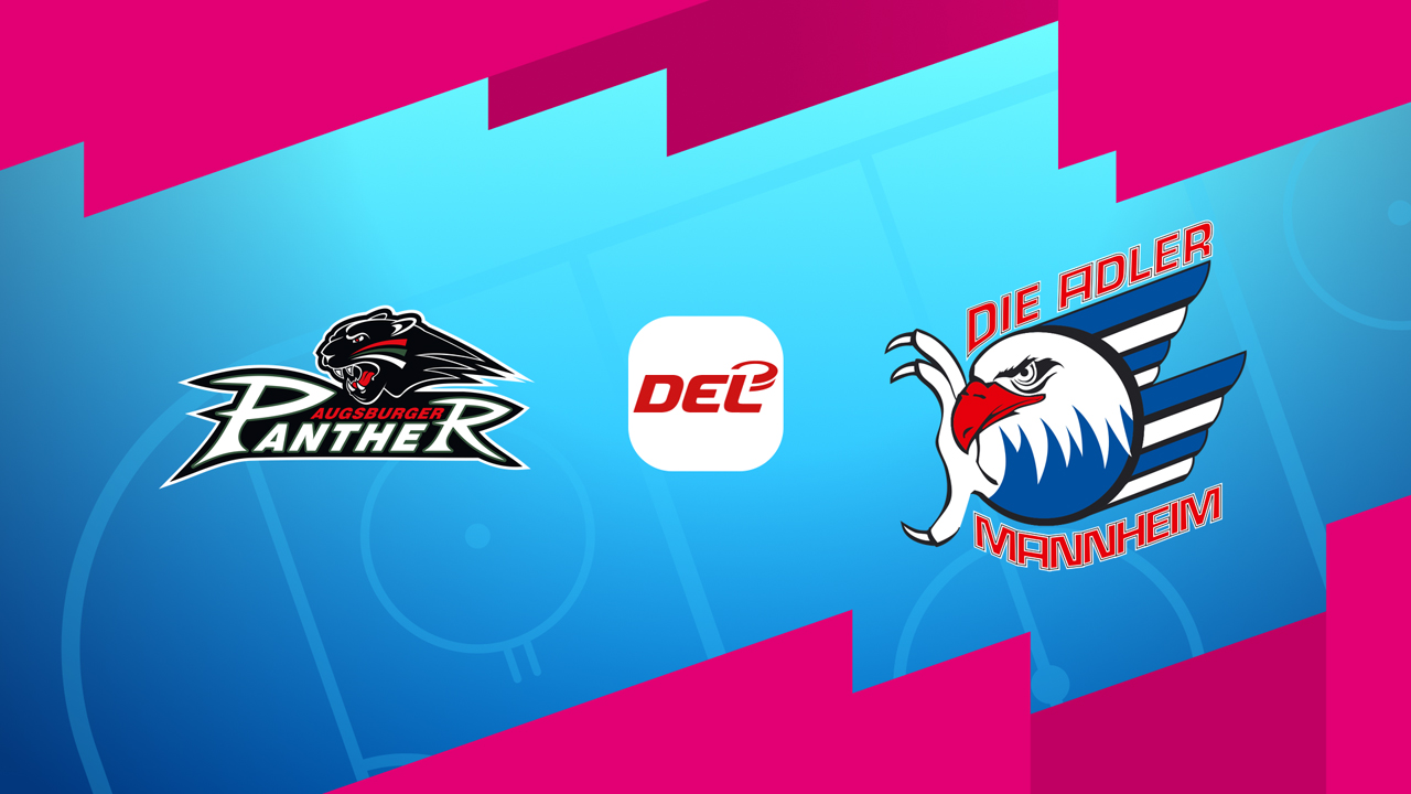Augsburger Panther vs Adler Mannheim poster