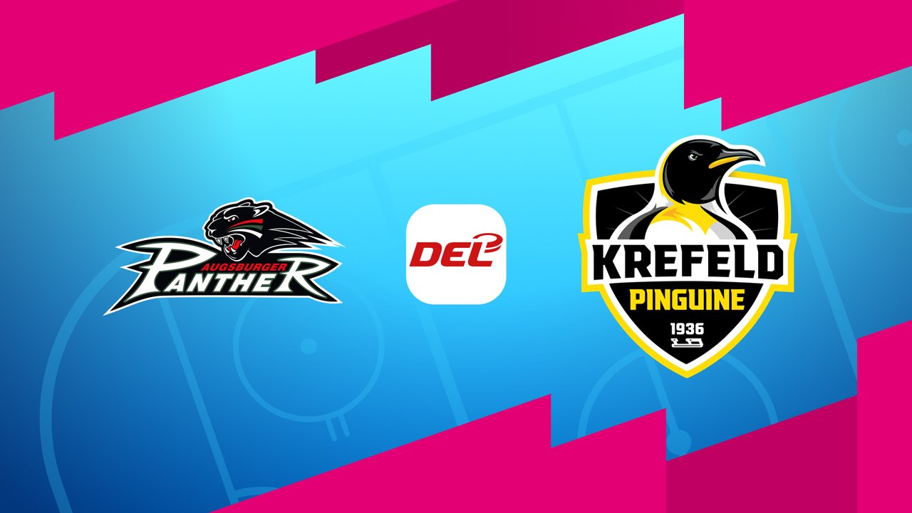 Augsburger Panther vs Krefeld Pinguine poster
