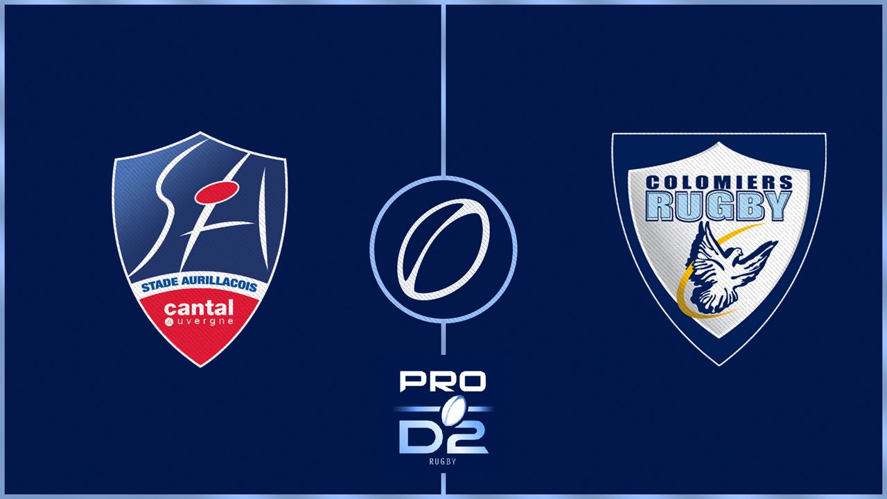 Aurillac vs Colomiers poster