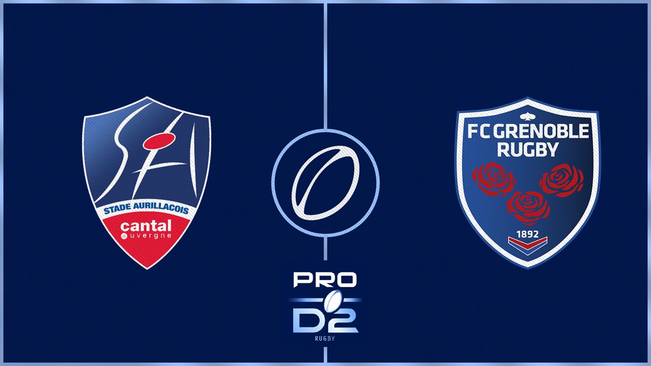 Aurillac vs FC Grenoble poster
