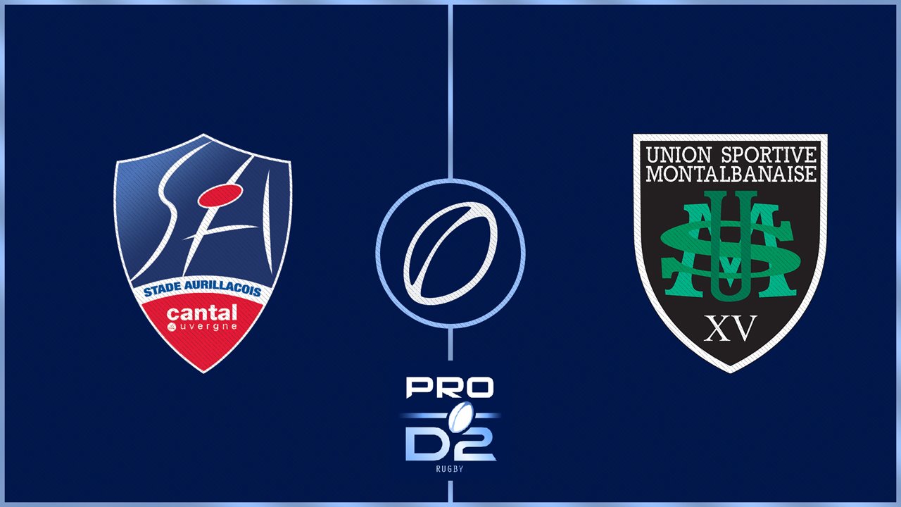Aurillac vs US Montauban poster