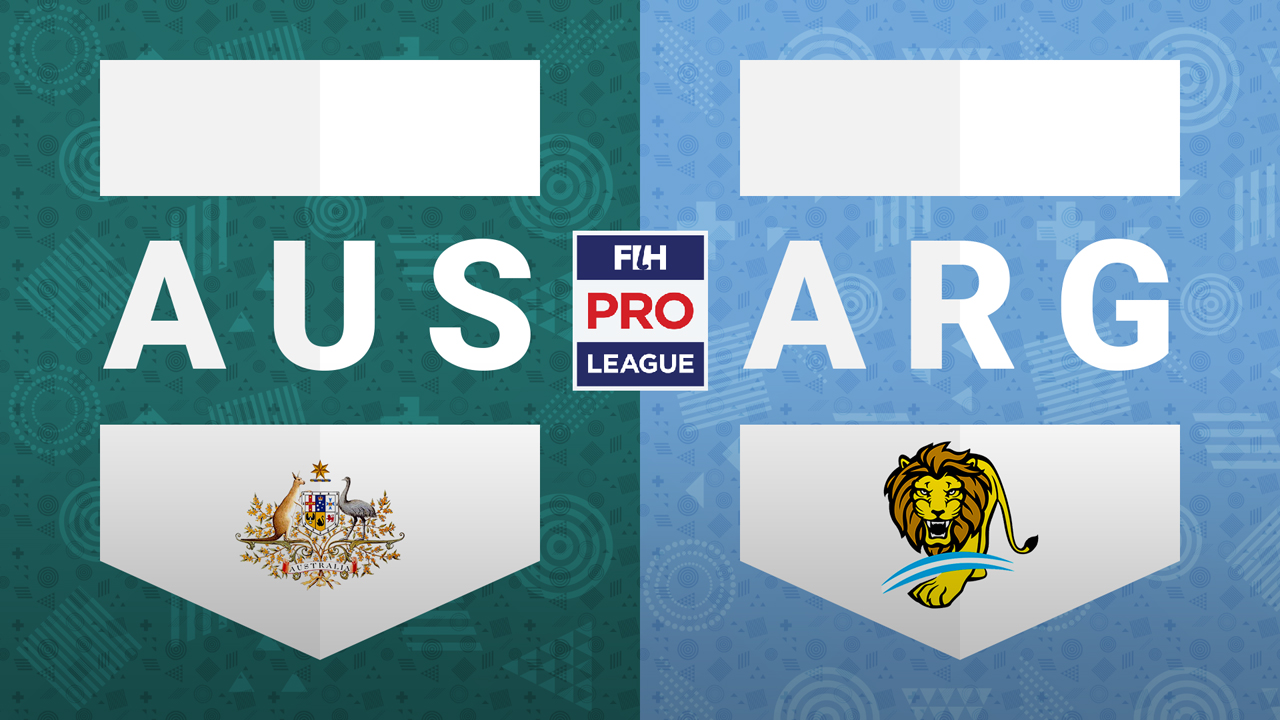 Australia Hockey vs Argentina Hockey poster