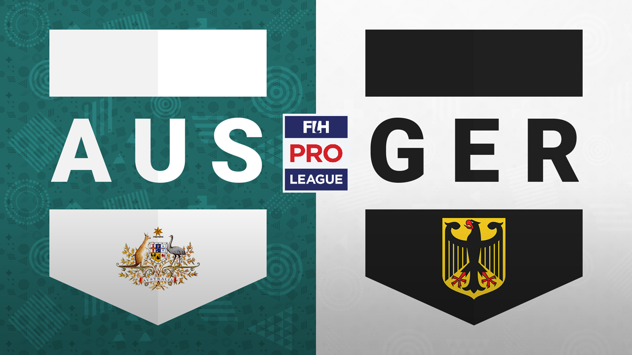 Australia Hockey vs Germany Hockey poster