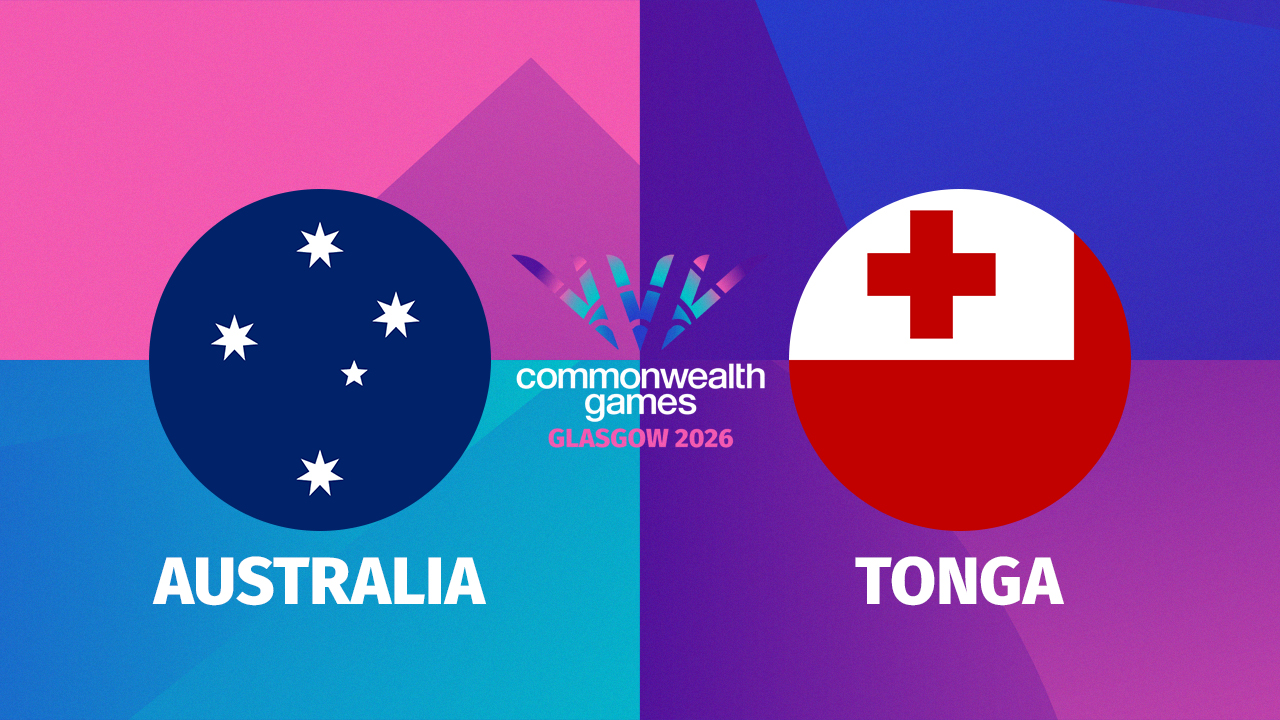 Australia Netball vs Tonga Netball poster