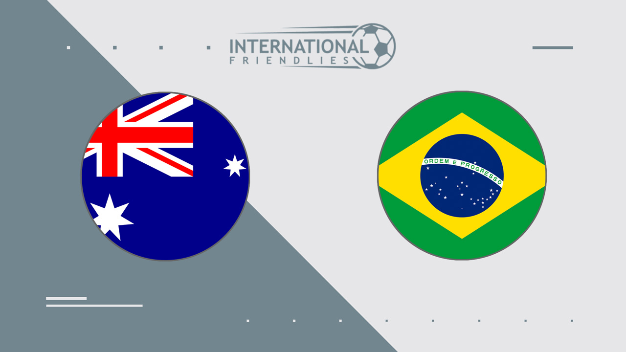 Australia vs Brazil poster