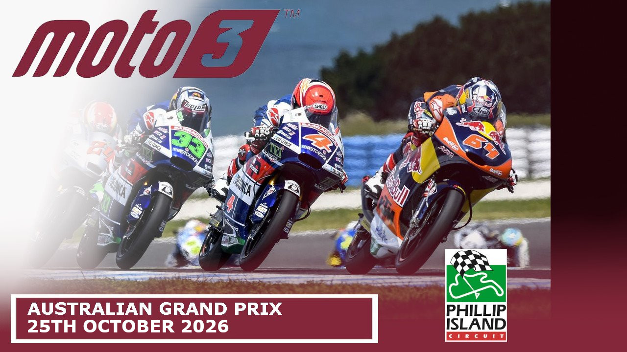 Australian Motorcycle Grand Prix Moto3 image