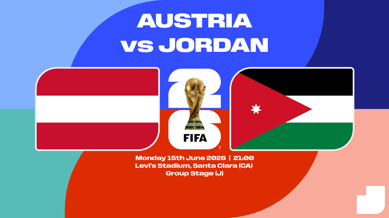 Austria vs Jordan poster