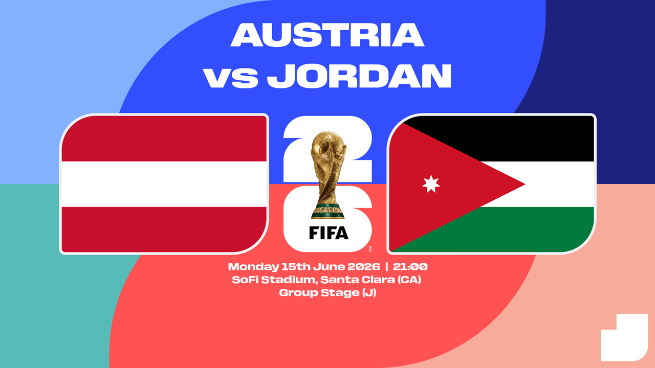 Austria vs Jordan poster