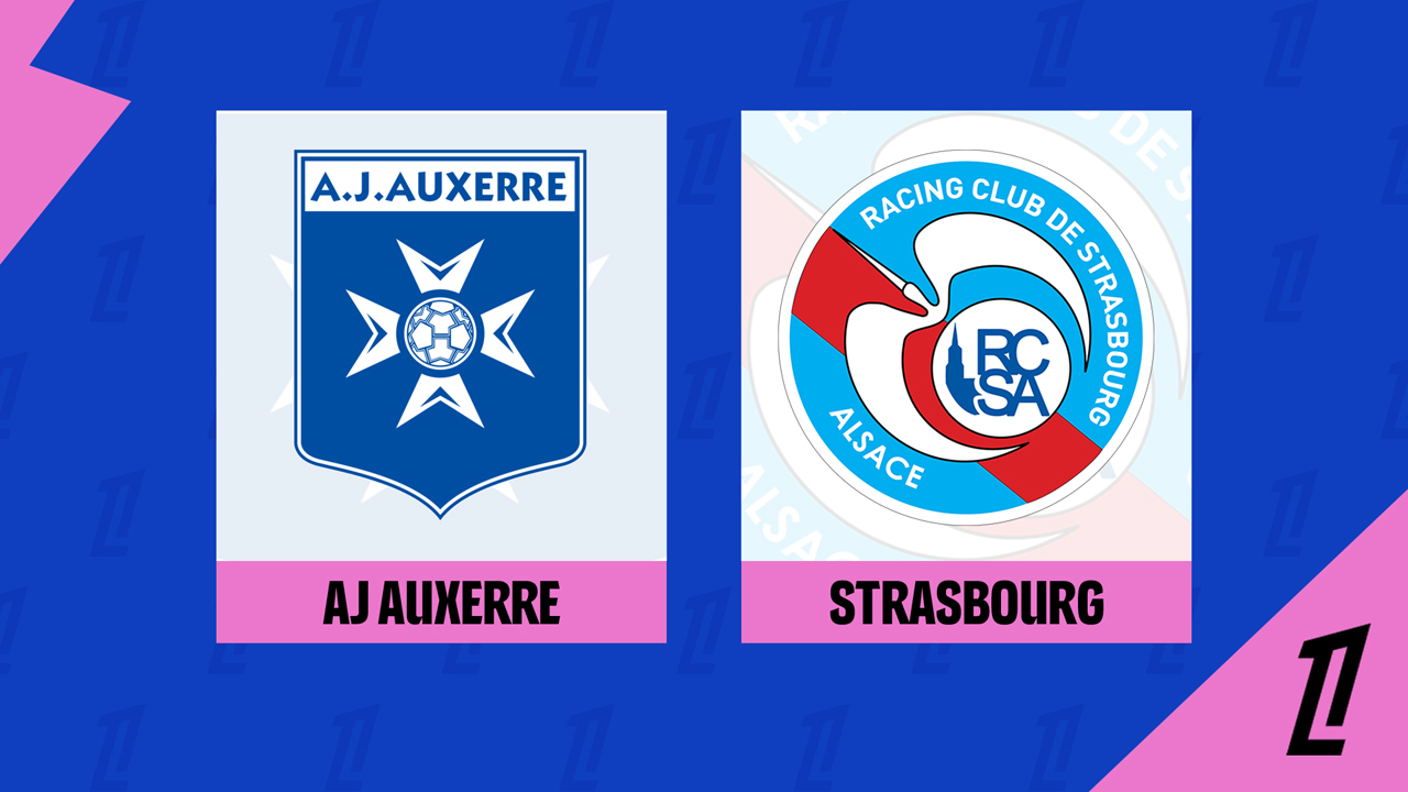 Auxerre vs Strasbourg poster