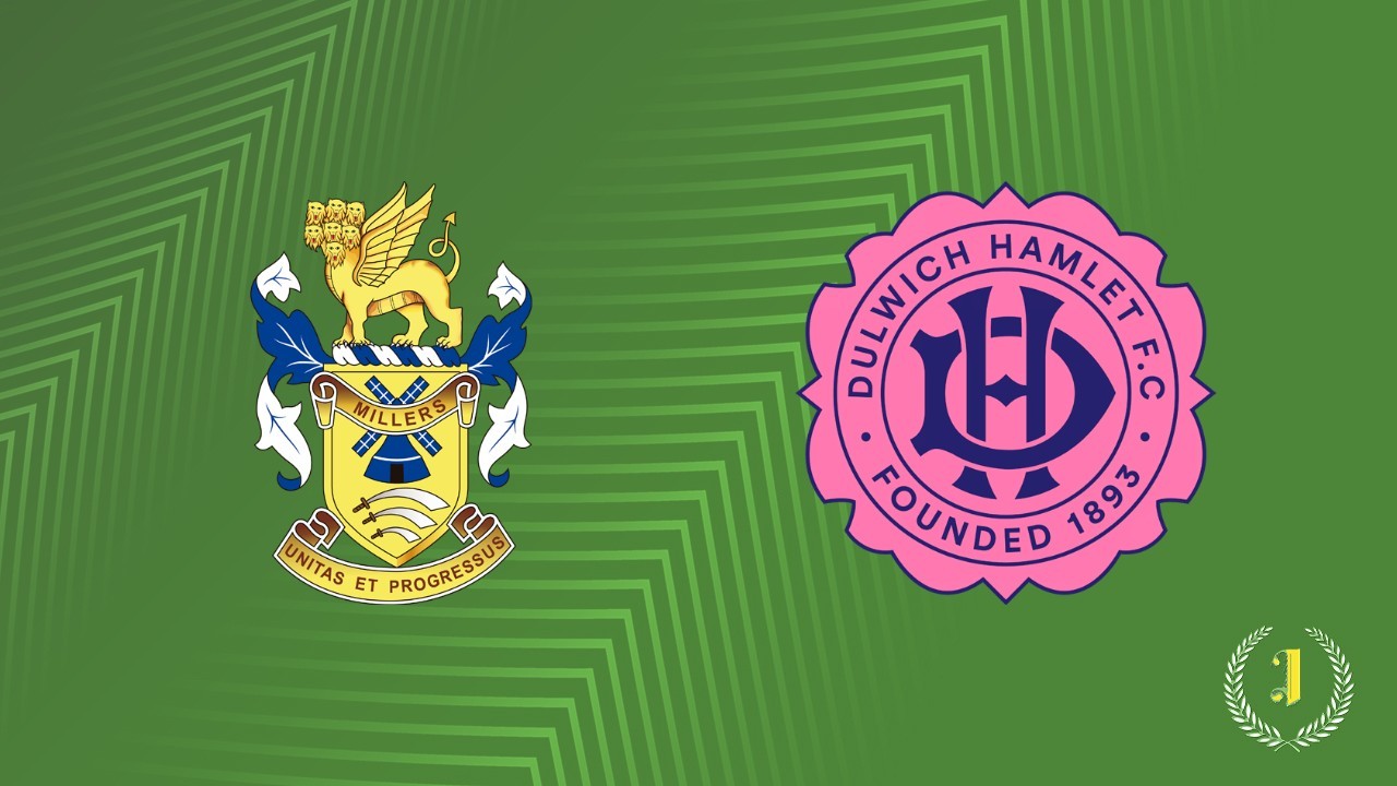 Aveley vs Dulwich Hamlet poster