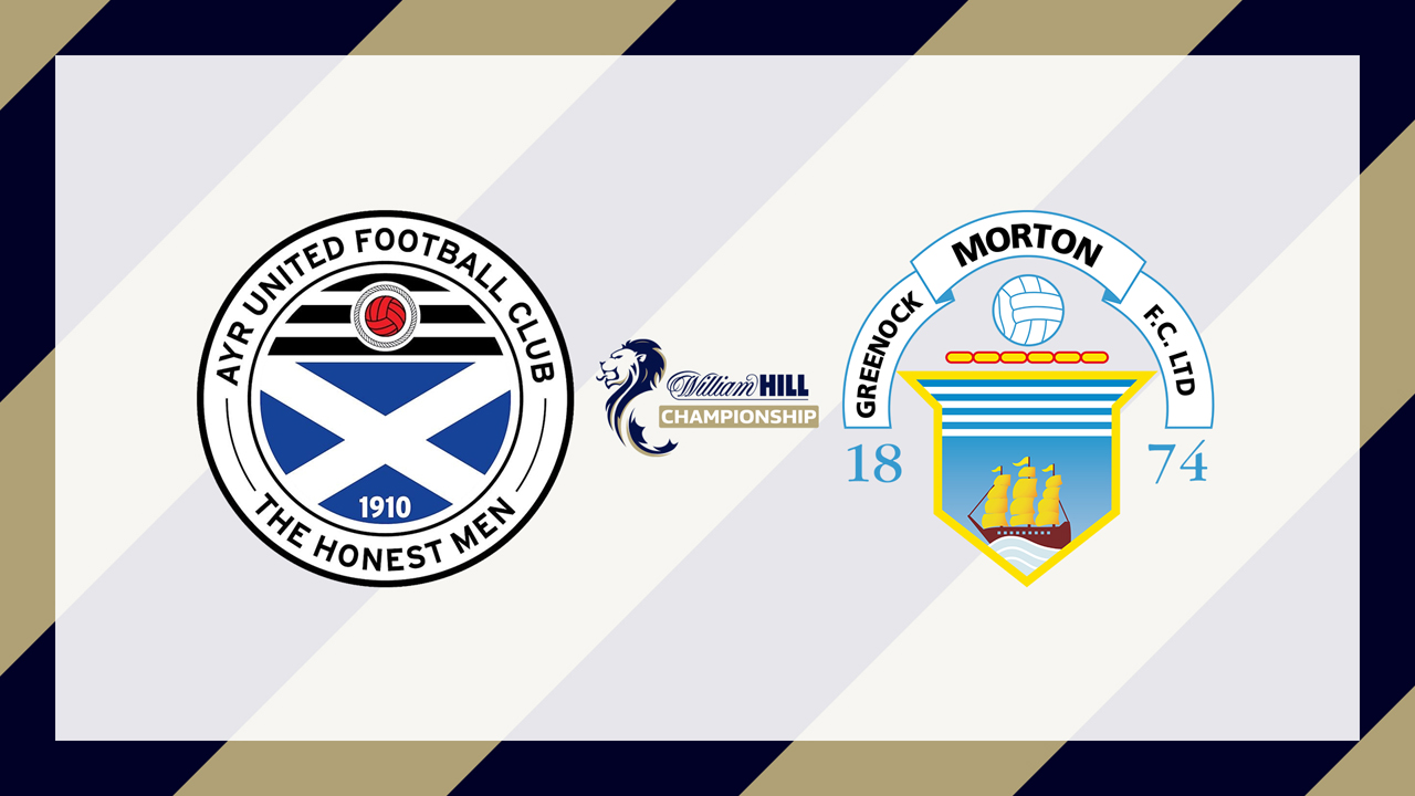 Ayr United vs Greenock Morton poster