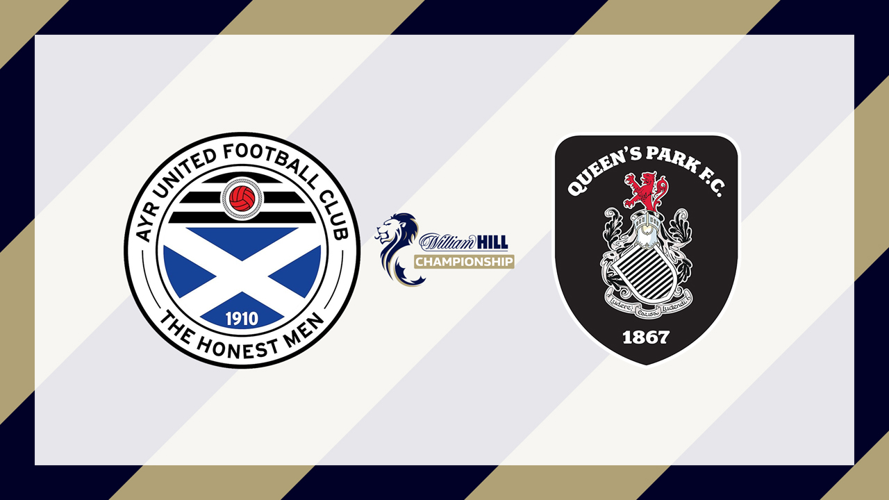 Ayr United vs Queen's Park poster