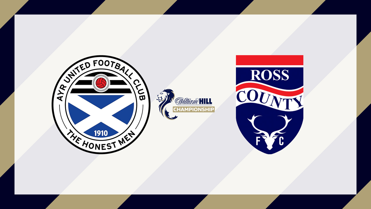 Ayr United vs Ross County poster