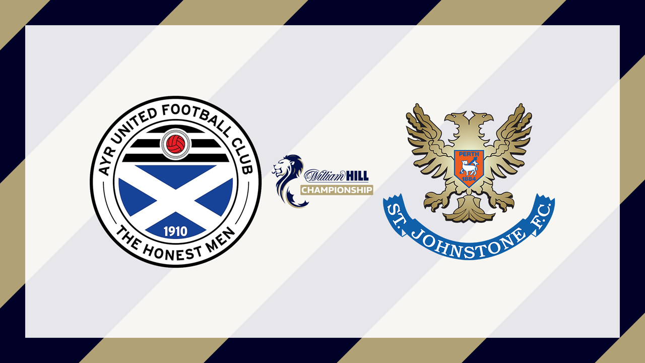Ayr United vs St Johnstone poster