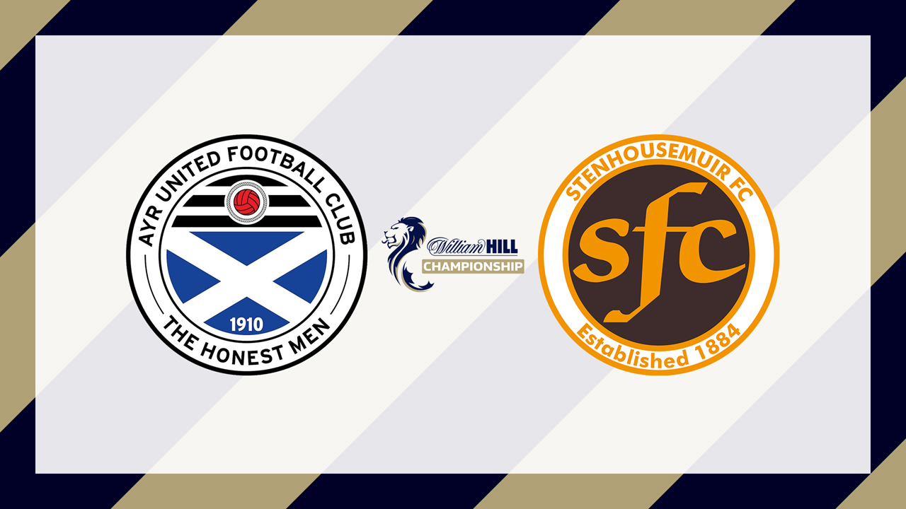Ayr United vs Stenhousemuir poster
