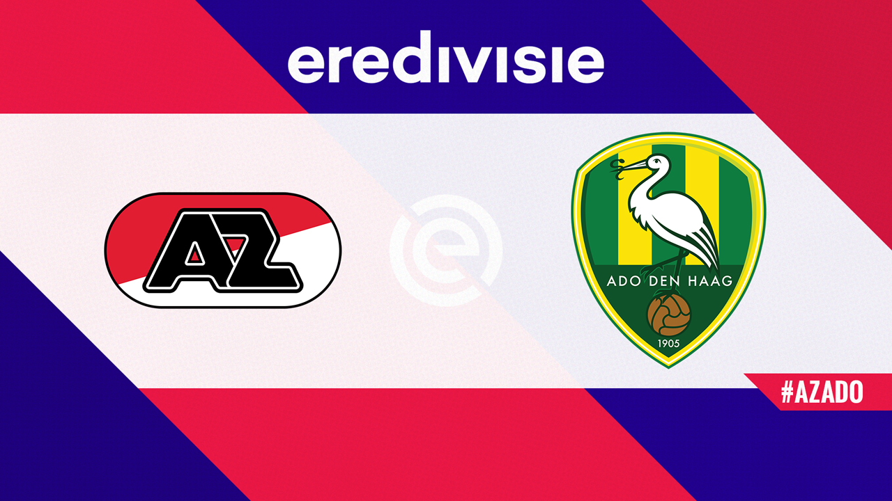 AZ Alkmaar vs ADO Den Haag poster
