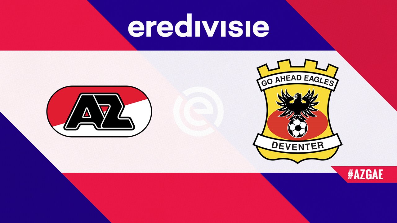AZ Alkmaar vs Go Ahead Eagles poster