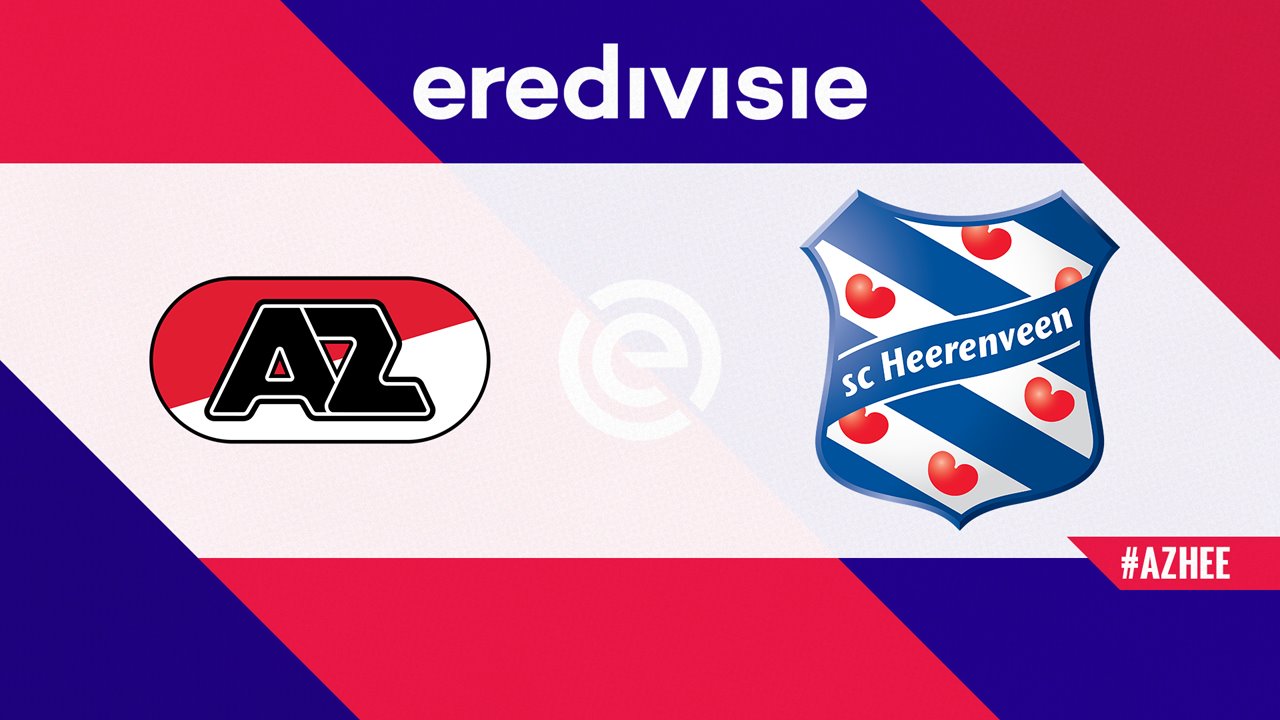 AZ Alkmaar vs Heerenveen poster