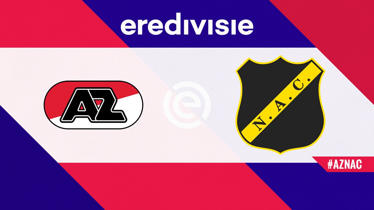 AZ Alkmaar vs NAC Breda poster