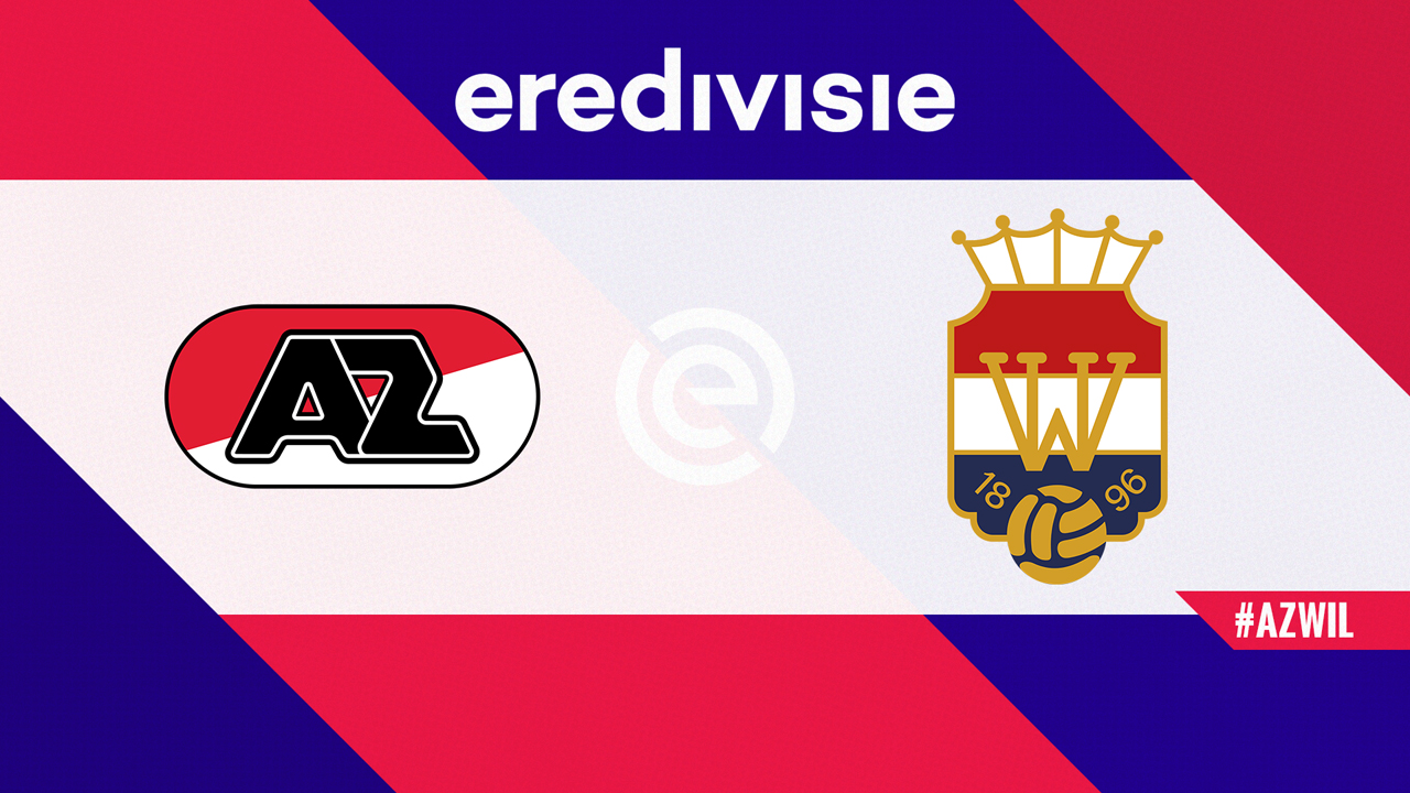 AZ Alkmaar vs Willem II poster