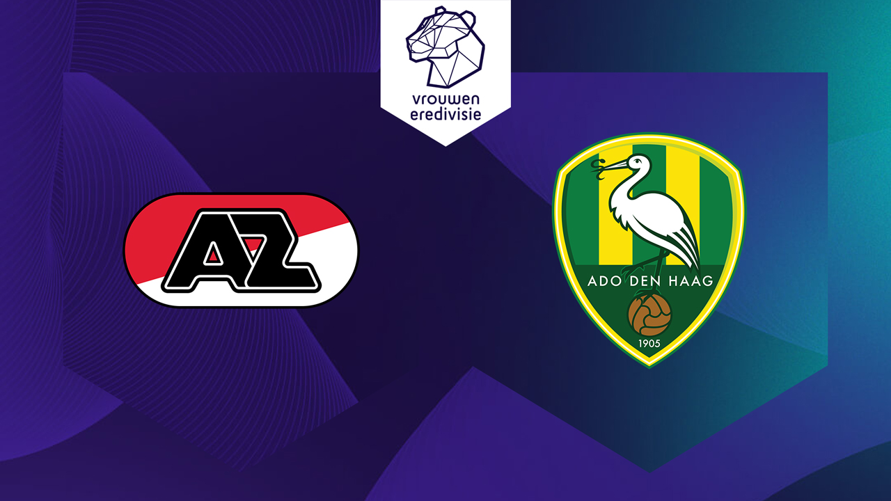 AZ Vrouwen vs ADO Den Haag Women poster