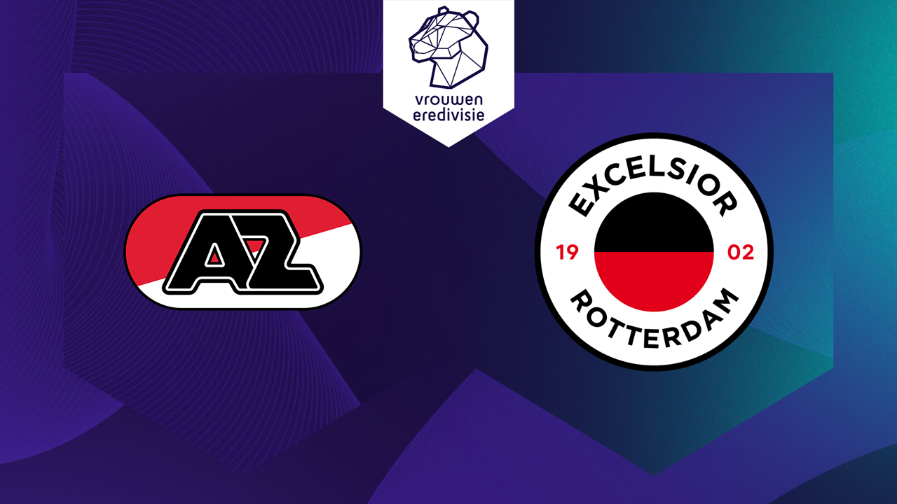 AZ Vrouwen vs Excelsior Women poster
