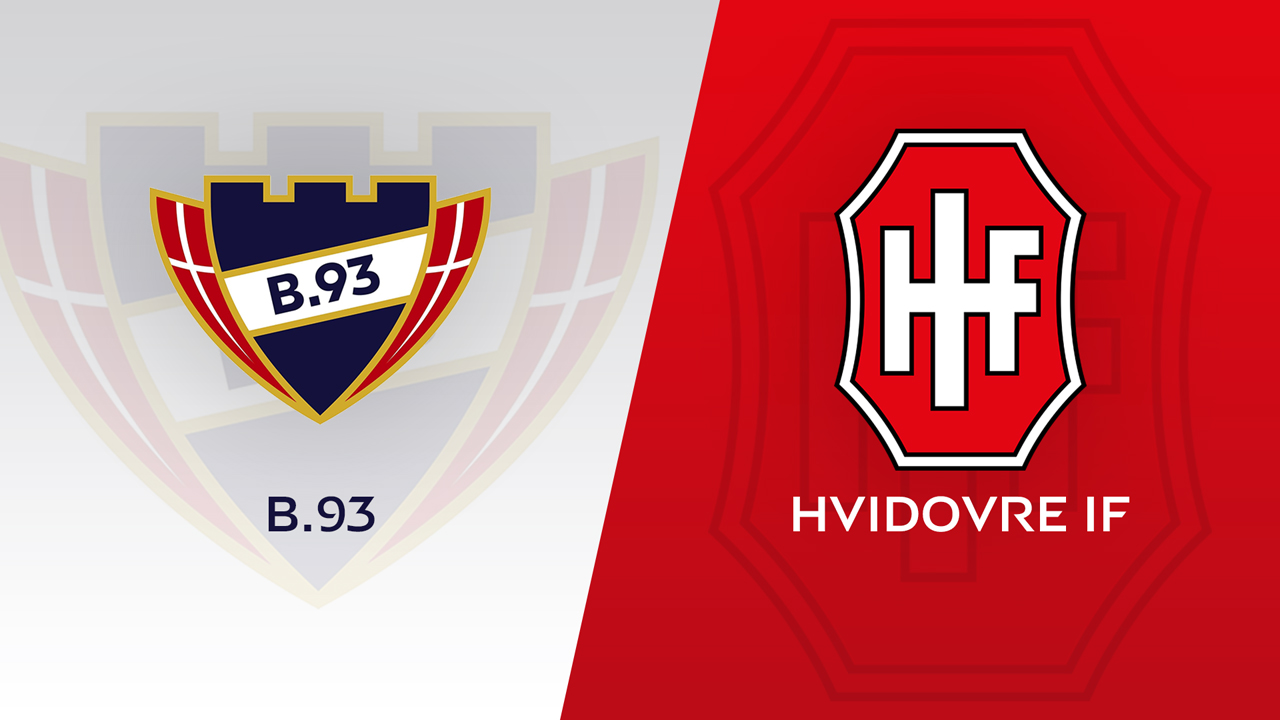 B.93 vs Hvidovre IF poster